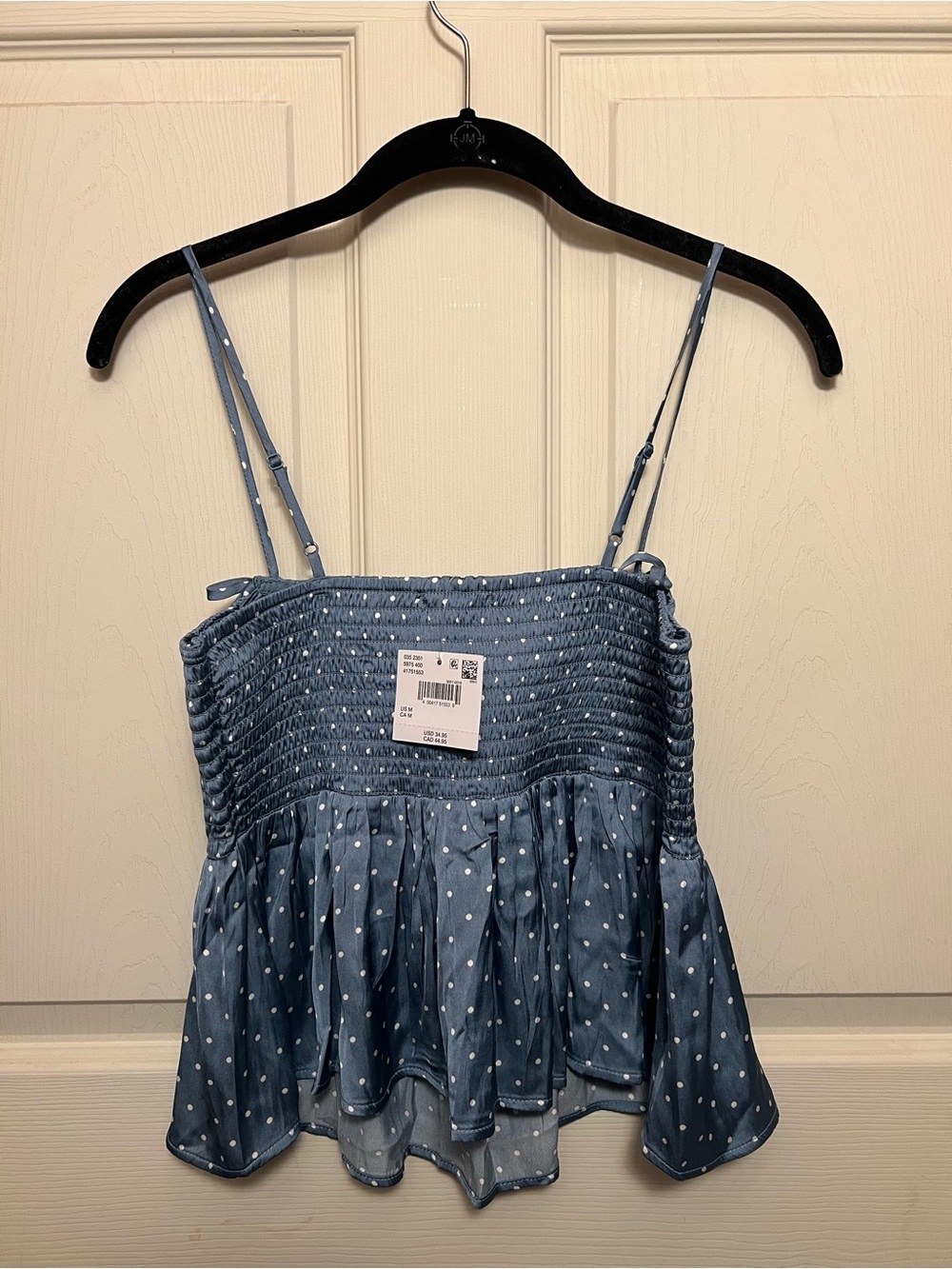 AE Bow Babydoll Satin Tank Top - Picture 3 of 4